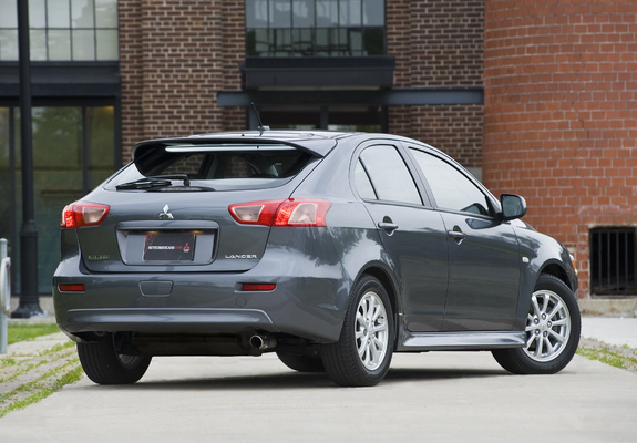 Mitsubishi Lancer Sportback GTS US-spec 2009 pictures