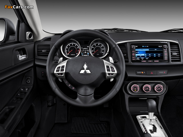 Mitsubishi Lancer GT US-spec 2012 photos (640 x 480)