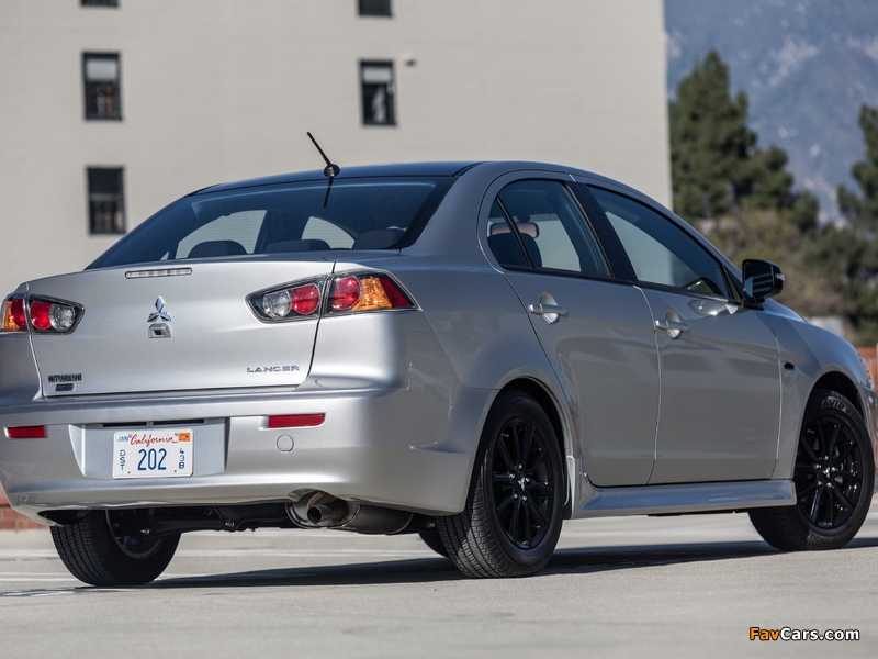 Mitsubishi Lancer Limited Edition North America 2017 pictures (800 x 600)