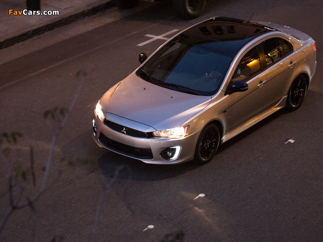 Mitsubishi Lancer Limited Edition North America 2017 pictures (640 x 480)