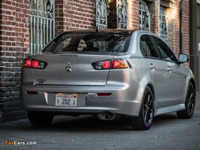 Mitsubishi Lancer Limited Edition North America 2017 wallpapers (640 x 480)