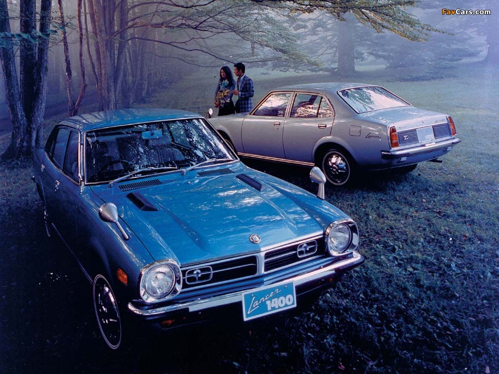 Photos of Mitsubishi Lancer Sedan 1973–76 (1024 x 768)