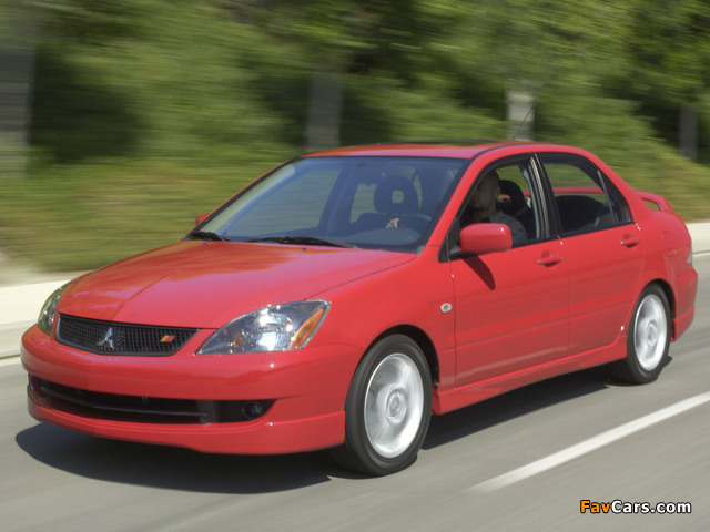 Photos of Mitsubishi Lancer Ralliart 2003–05 (640 x 480)