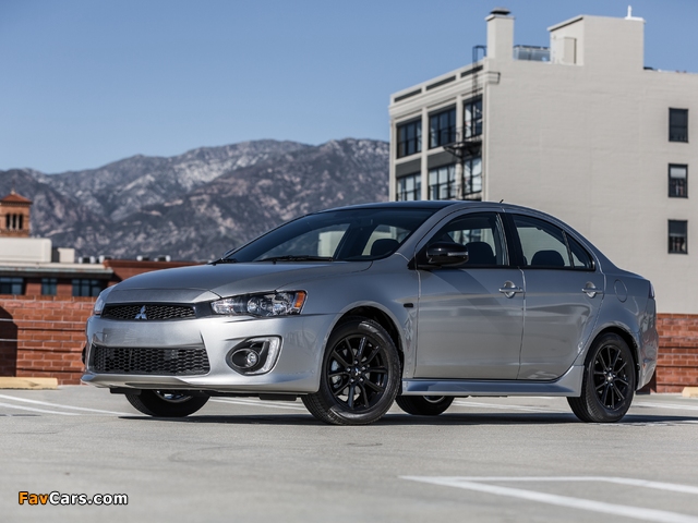 Photos of Mitsubishi Lancer Limited Edition North America 2017 (640 x 480)