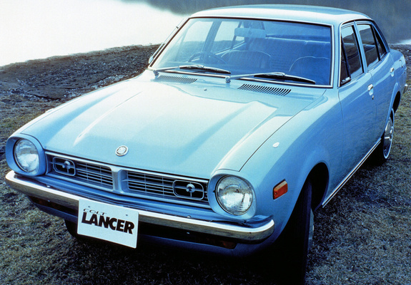 Pictures of Mitsubishi Lancer Sedan 1973–76