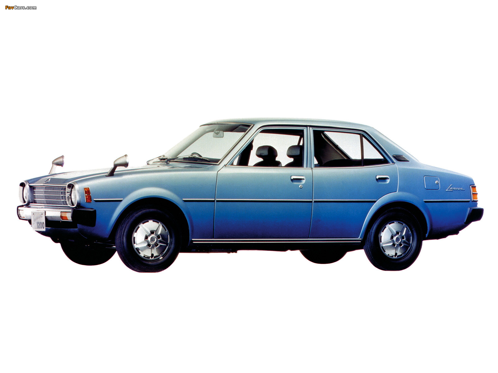 Pictures of Mitsubishi Lancer Sedan 1976–79 (1600 x 1200)