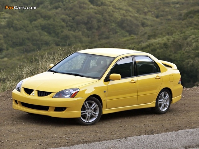 Pictures of Mitsubishi Lancer Sport US-spec 2003–05 (640 x 480)