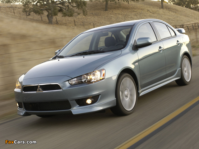 Pictures of Mitsubishi Lancer GTS US-spec 2007 (640 x 480)