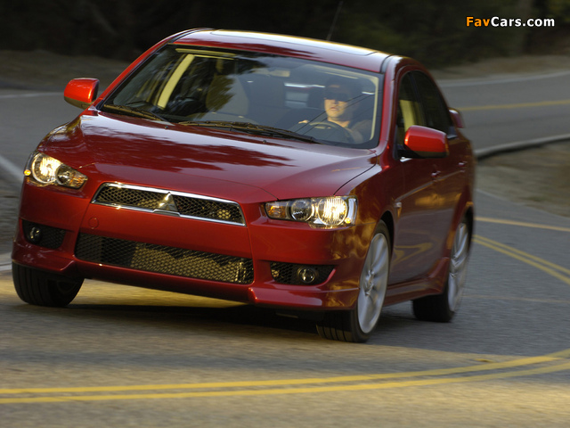 Pictures of Mitsubishi Lancer GTS US-spec 2007 (640 x 480)