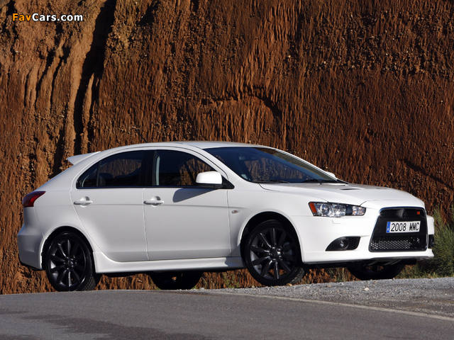 Pictures of Mitsubishi Lancer Sportback Ralliart 2008 (640 x 480)