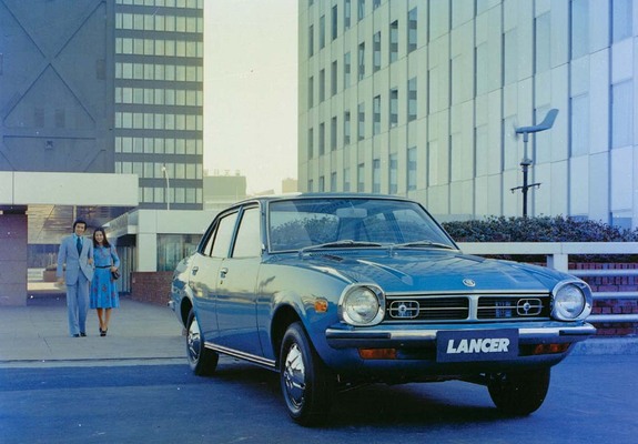 Mitsubishi Lancer Sedan 1973–76 wallpapers