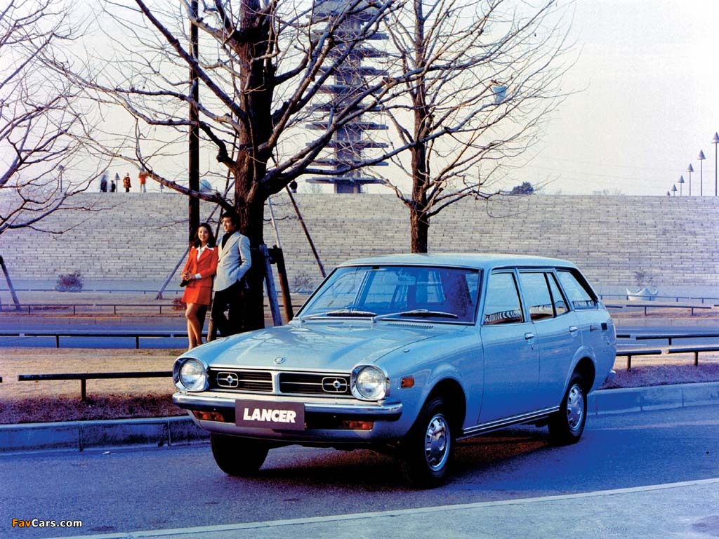 Mitsubishi Lancer Van 1973–76 wallpapers (1024 x 768)