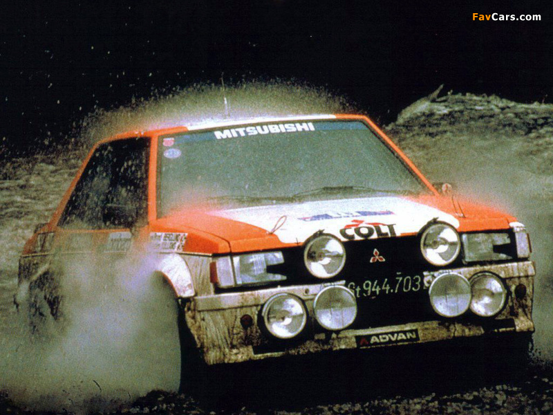 Mitsubishi Lancer 2000 Turbo Rally Version 1982 wallpapers (800 x 600)