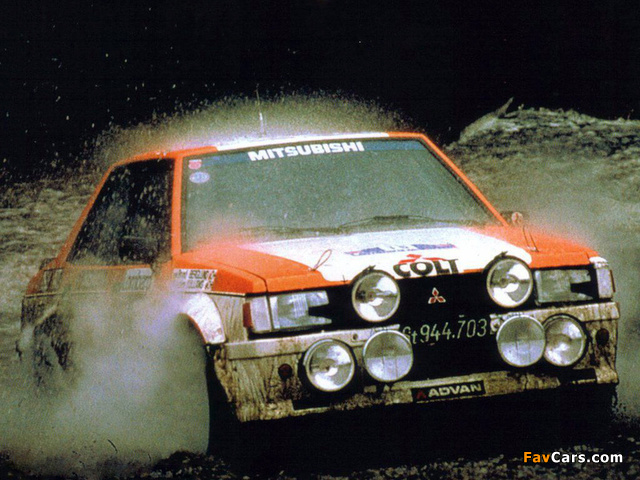 Mitsubishi Lancer 2000 Turbo Rally Version 1982 wallpapers (640 x 480)