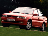 Mitsubishi Lancer Sedan UK-spec 1988–91 wallpapers