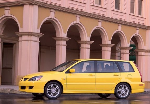 Mitsubishi Lancer Sportback Ralliart 2003–05 wallpapers