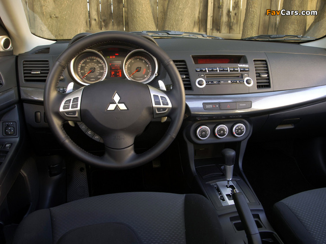 Mitsubishi Lancer GTS US-spec 2007 wallpapers (640 x 480)