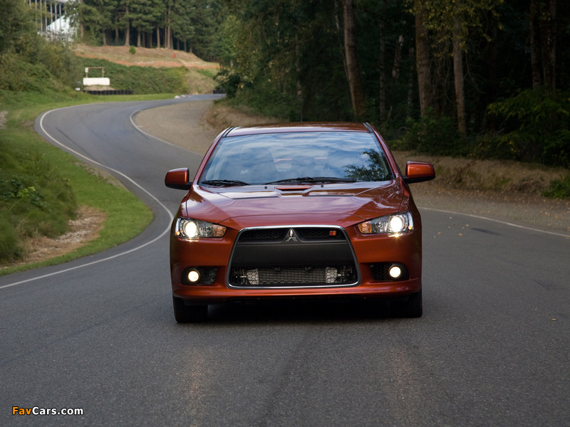 Mitsubishi Lancer Ralliart 2008 wallpapers (800 x 600)