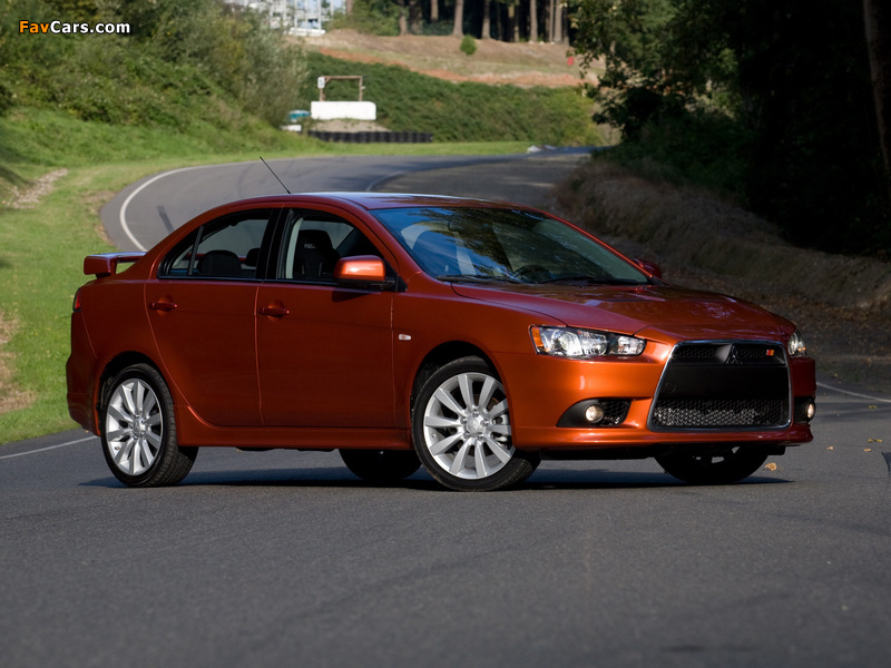 Mitsubishi Lancer Ralliart 2008 wallpapers (800 x 600)