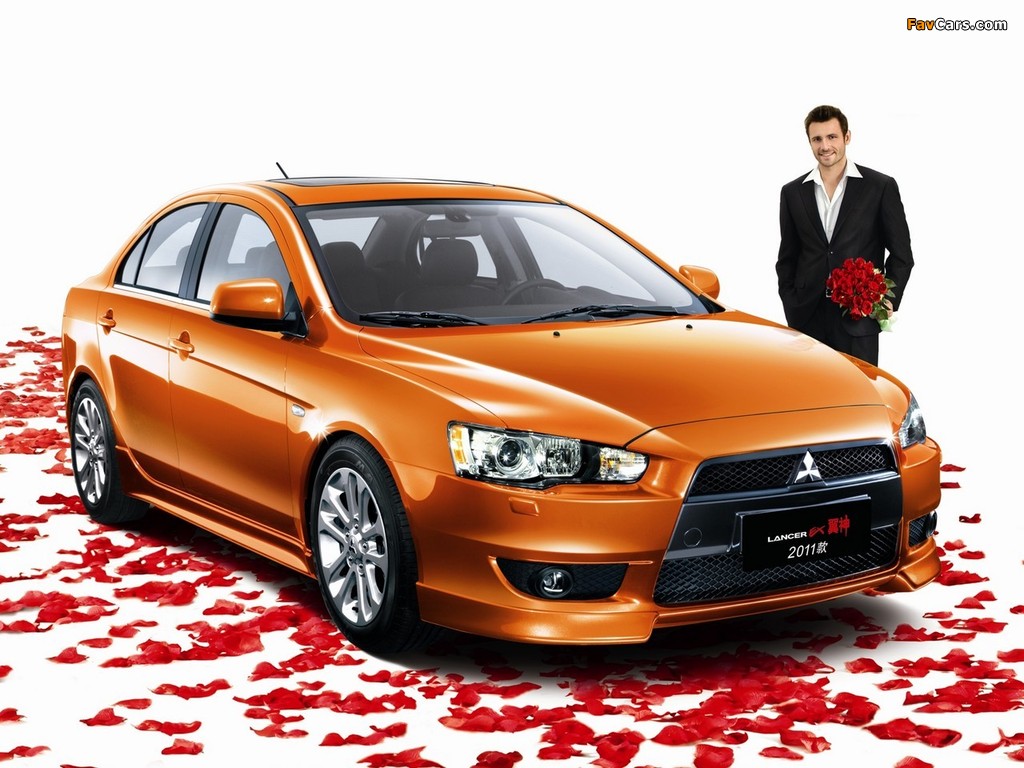 Mitsubishi Lancer EX CN-spec 2009 wallpapers (1024 x 768)