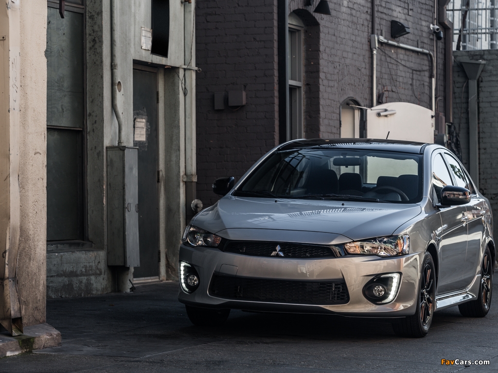Mitsubishi Lancer Limited Edition North America 2017 wallpapers (1024 x 768)