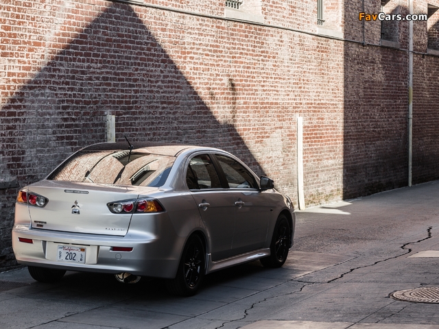 Mitsubishi Lancer Limited Edition North America 2017 wallpapers (640 x 480)