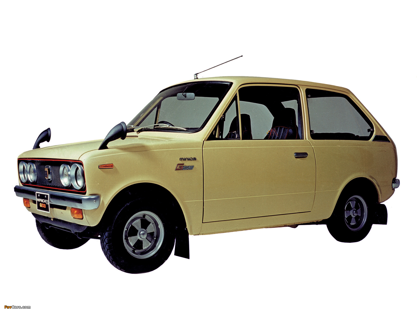 Mitsubishi Minica GSS 1969–72 wallpapers (1600 x 1200)