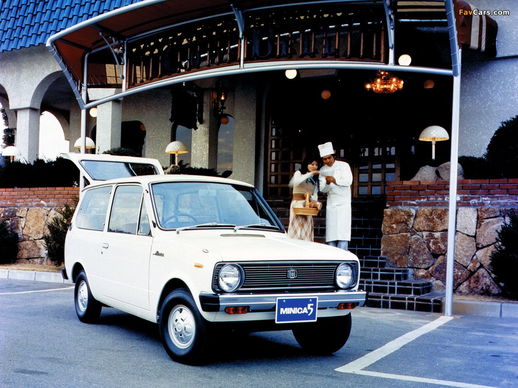 Mitsubishi Minica 5 Van 1976–77 images (1024 x 768)