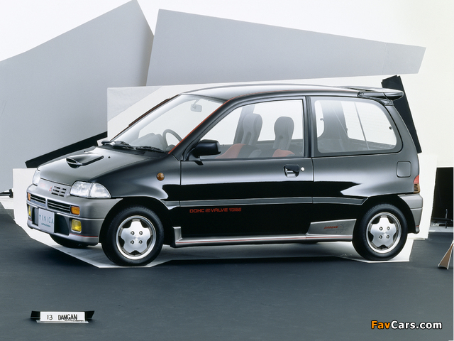 Mitsubishi Minica Dangan ZZ (E-H21A) 1989–90 photos (640 x 480)