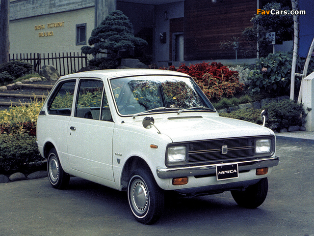 Pictures of Mitsubishi Minica 1969–72 (640 x 480)