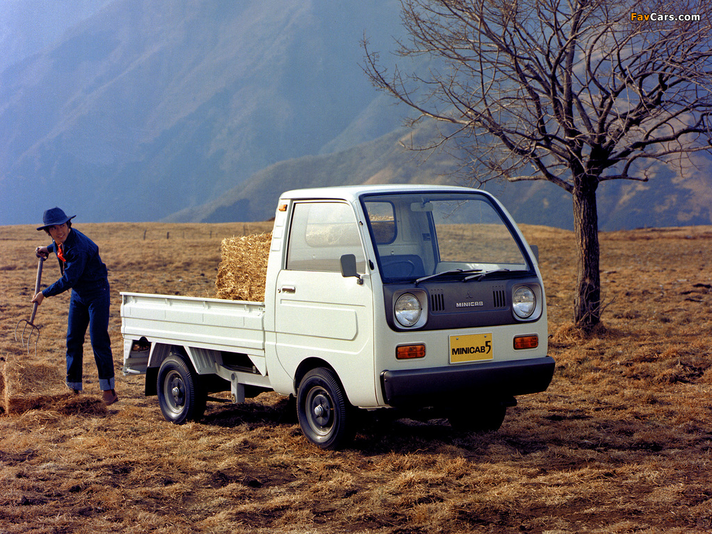 Mitsubishi Minicab 5 Truck 1976–77 pictures (1024 x 768)