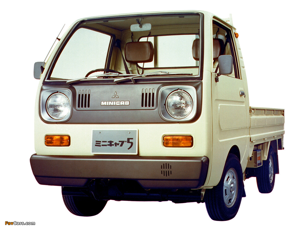 Photos of Mitsubishi Minicab 5 Truck 1976–77 (1024 x 768)