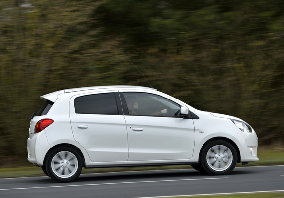 Mitsubishi Mirage UK-spec 2013 images