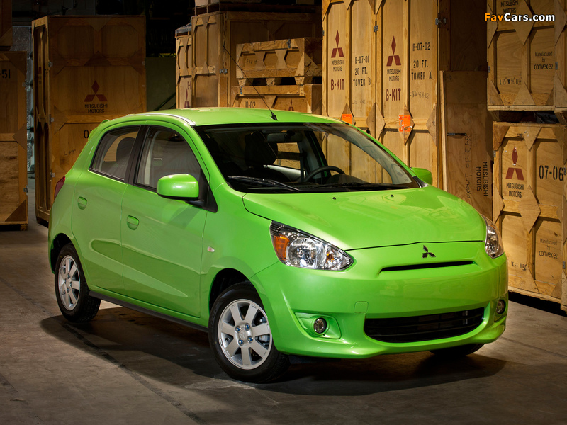 Mitsubishi Mirage US-spec 2013 images (800 x 600)