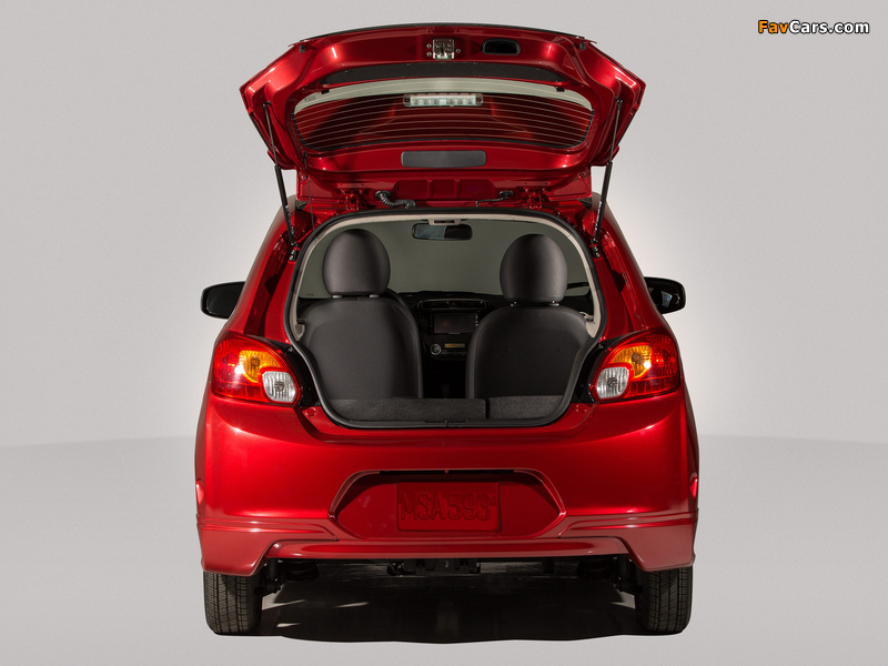 Mitsubishi Mirage US-spec 2013 images (800 x 600)