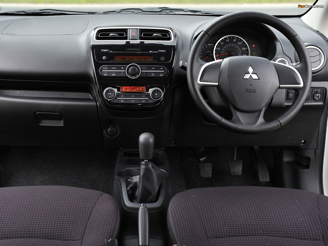 Mitsubishi Mirage UK-spec 2013 photos (1280 x 960)