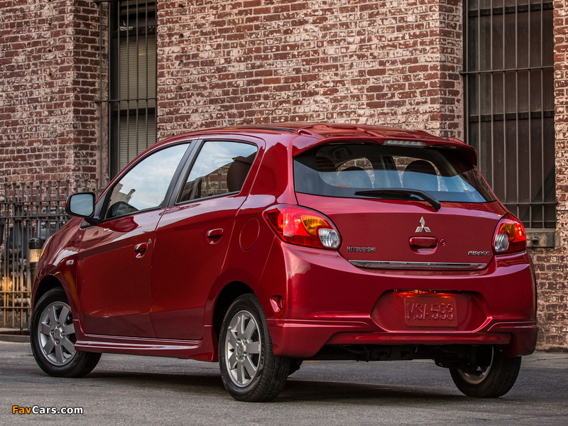 Mitsubishi Mirage US-spec 2013 pictures (800 x 600)