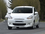 Mitsubishi Mirage UK-spec 2013 wallpapers