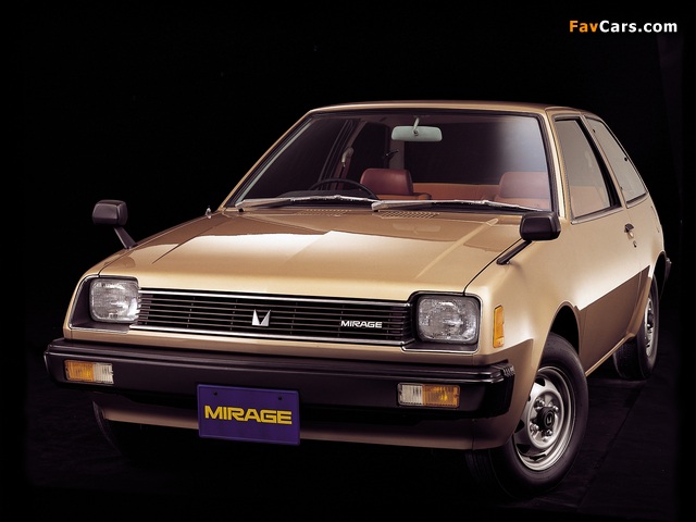 Pictures of Mitsubishi Mirage 1978–82 (640 x 480)