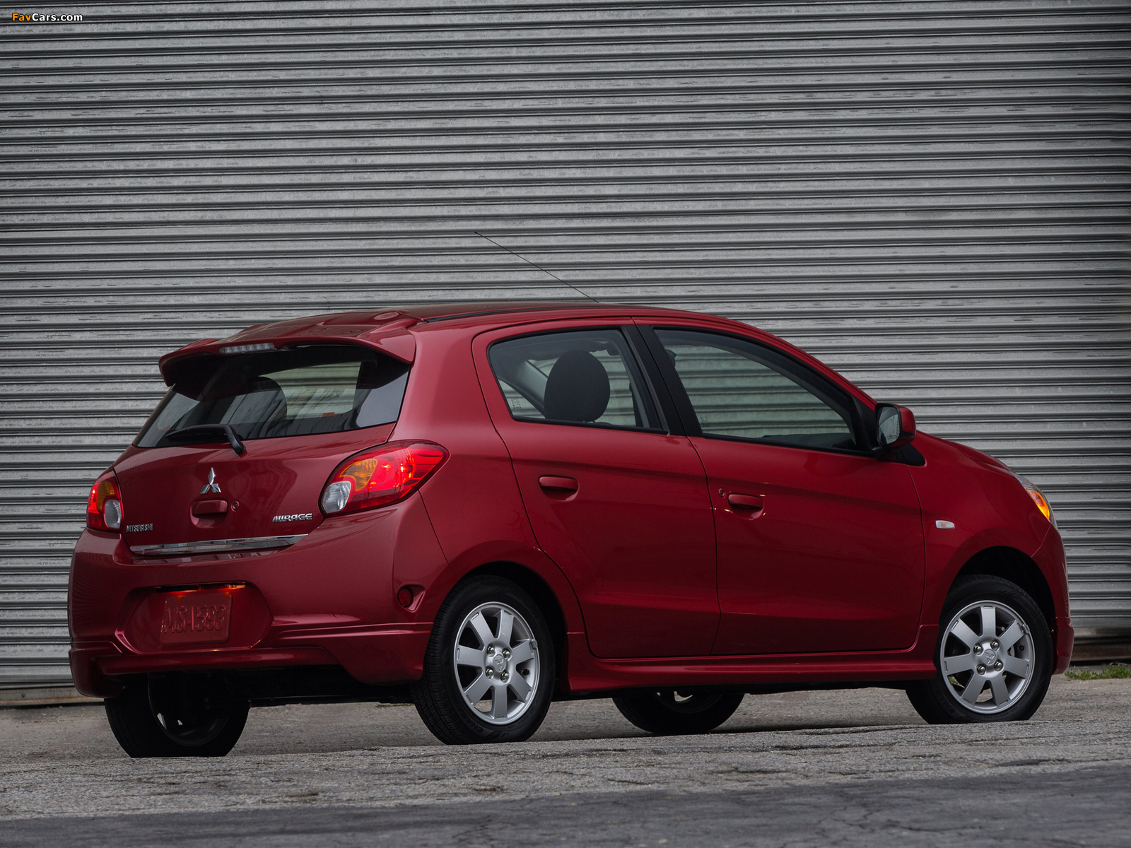 Pictures of Mitsubishi Mirage US-spec 2013 (1600 x 1200)