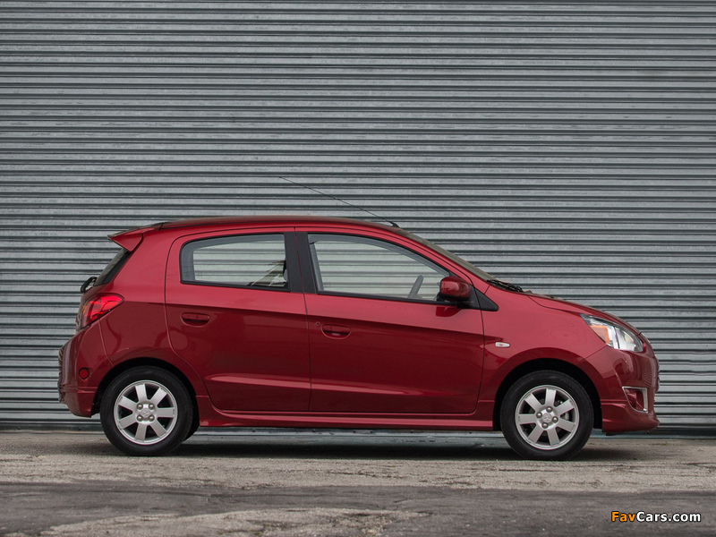 Pictures of Mitsubishi Mirage US-spec 2013 (800 x 600)