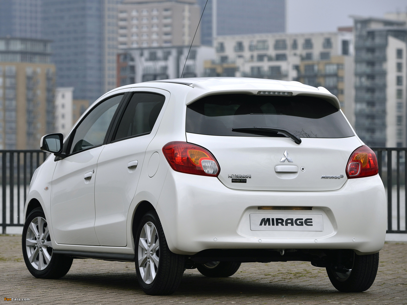 Mitsubishi Mirage UK-spec 2013 wallpapers (1600 x 1200)