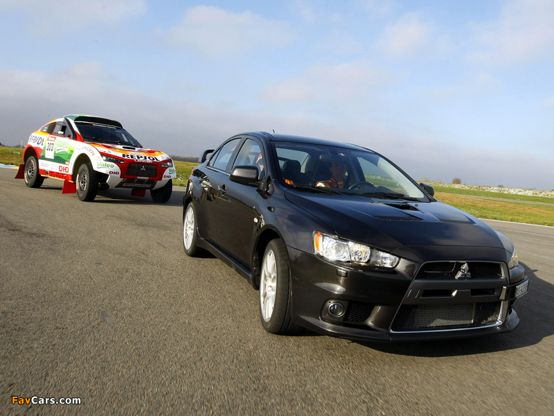 Pictures of Mitsubishi Racing Lancer & Lancer Evolution X 2008 (800 x 600)