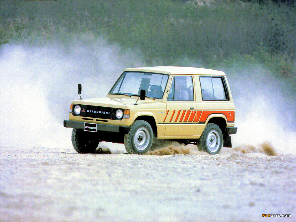 Mitsubishi Montero 3-door 1982–91 images (1024 x 768)