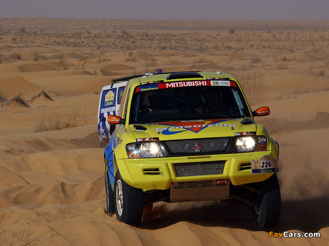 Mitsubishi Pajero/Montero Rally (III) wallpapers (640 x 480)