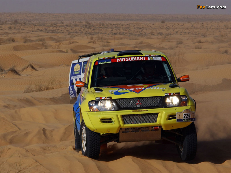 Mitsubishi Pajero/Montero Rally (III) wallpapers (800 x 600)