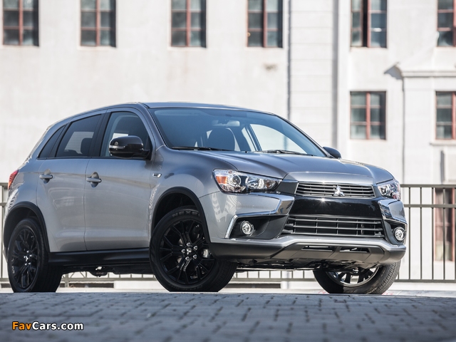 Mitsubishi Outlander Sport Limited Edition 2017 wallpapers (640 x 480)