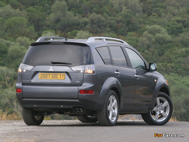 Images of Mitsubishi Outlander 2007–09 (640 x 480)