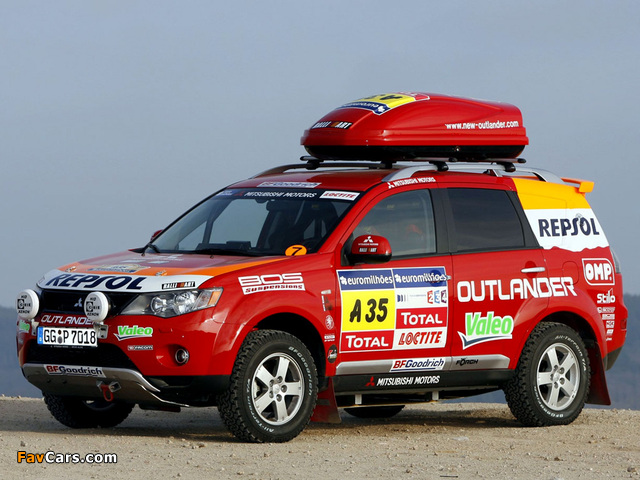 Images of Mitsubishi Outlander Dakar 2008 (640 x 480)