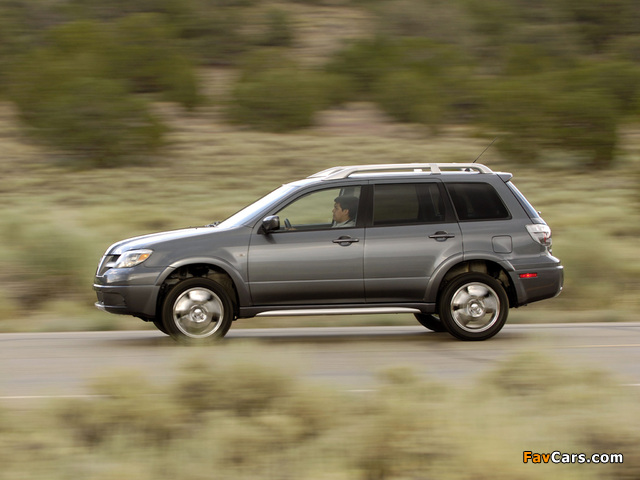 Mitsubishi Outlander US-spec 2003–06 images (640 x 480)